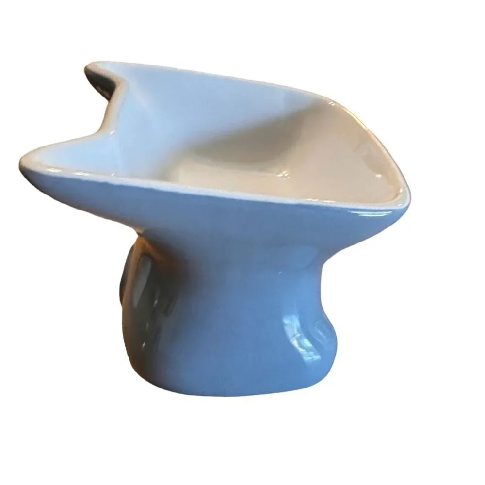 Cat-Shaped Ceramic Cat Food Dish Cute & Quirky Design Perfect For Cat Lovers 4